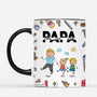 4824FR2 effet dimpression 3d mug personnalise papa bricoleur lhomme le mythe la legende 4824