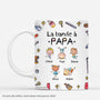 4827MFR1 effet dimpression 3d mug personnalise la bande a papa bricoleur enfants espiegles 4827m5m5b