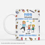 4831MFR1 effet dimpression 3d mug personnalise pour papa aucun sens sans nous 4831m