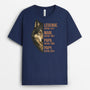 4848AFR2 t shirt personnalise papa legende mari papa loup 4848ak8ab
