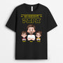 4852AFR1 t shirt personnalise la bande a papa style cosmos 4852a3yab