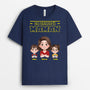 4852AFR2 t shirt personnalise la bande a papa style cosmos 4852a3yab