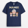 4857AFR2 t shirt personnalise la bande a papa soldat version carte 4857a5t0b