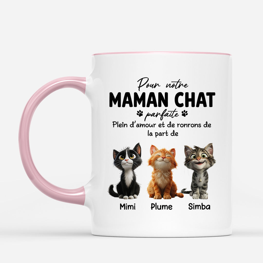 4867MFR2 mug pour amoureux des chats pour notre papa chat parfait 4867m6gtd