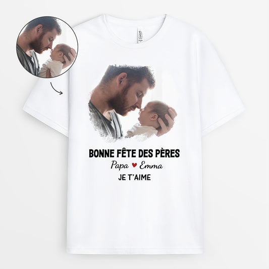 4875AFR1 t shirt personnalise papa avec photo joyeuse fete des peres 4875akq5b_f3f28add 988e 4646 9411 07bfe216d0d8