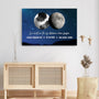 4893CFR3 toile personnalisee papa avec photo la nuit speciale cycle lunaire 4893c5q5b