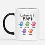 4897MFR2 effet dimpression 3d mug personnalise la bande a papa empreintes de mains colorees 4897m8q5b
