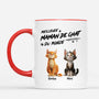 4898MFR2 mug personnalise chat meilleur papa de chat design cartoon 4898m6q5d