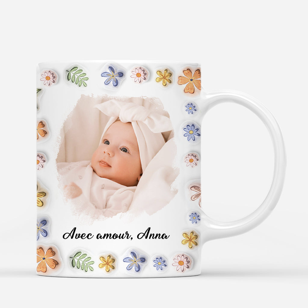 4917MFR3 effet dimpression 3d mug personnalise papa avec photo bonjour papa bricoleur 4917m8m5b