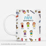4924MFR1 effet dimpression 3d mug personnalise ce papa bricoleur appartient a bonhommes allumettes 4924mtm5b