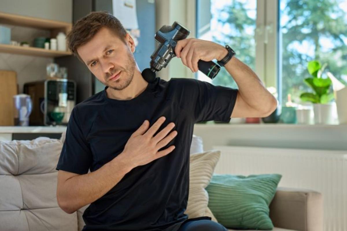 Pistolet de massage percussion musculaire Theragun Prime pour récupération sportive