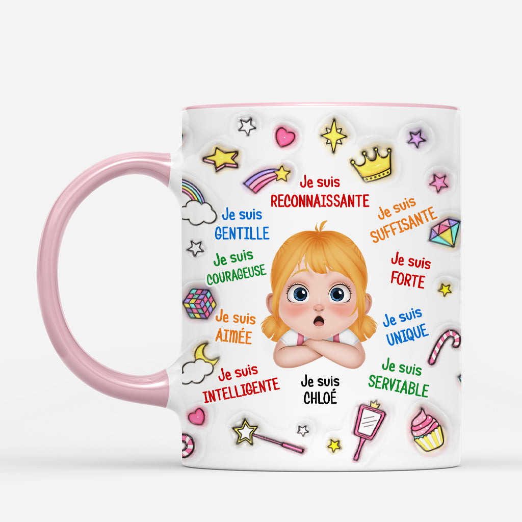 4935MFR2 effet dimpression 3d mug personnalise pour enfant je suis 4935mklak