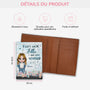 4947OFR3 porte passeport personnalise pour femme juste une fille qui aime voyager 4947o3lna