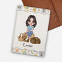 4963OFR1 porte passeport personnalise femme version florale 4963o3mna