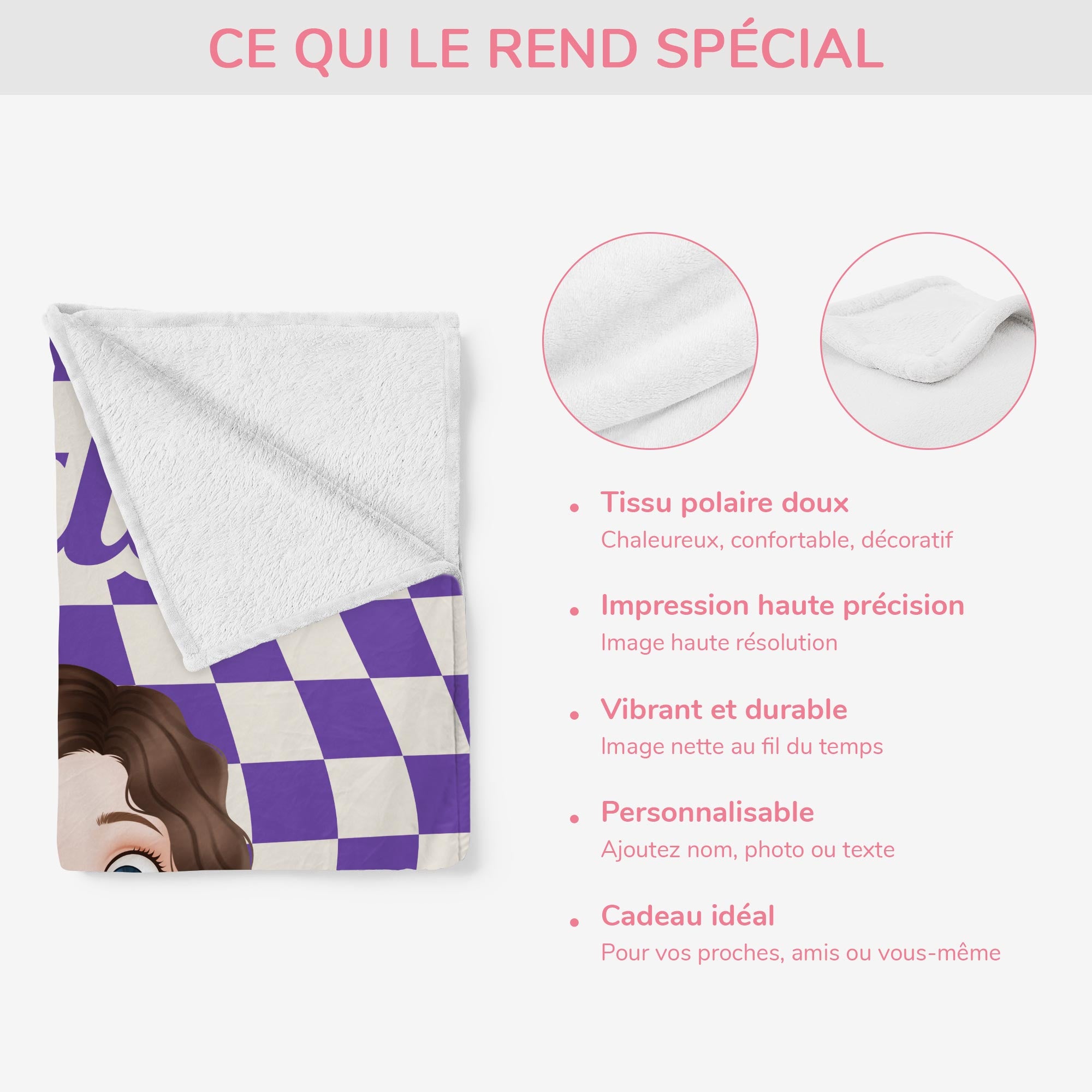5028BFR4 plaid personnalise pour femme version carreaux 5028bkmaa