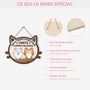5035QFR4 plaque en bois personnalisee avec chat a suspendre fermer la porte svp 5035q8qnd