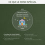5038OFR4 ornement en acrylique personnalise couple nouvelle maison coloree 5038otlng