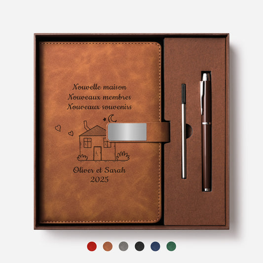 5039MFR1 coffret carnet en cuir personnalise grave cadeau nouvelle maison couple 5039motlng_f0a545d2 92e5 4902 8c1d 5a96422509e7