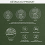5039OFR3 ornement en acrylique personnalise couple nouvelle maison dessin crayon 5039otmng
