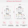 5040RFR4 plaque en acrylique personnalisee avec support avec prenom dabord maman maintenant mamie 5040rttna