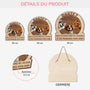 5044QFR3 plaque en bois personnalisee avec chien a suspendre partez sauf si 5044q8ymc