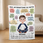 5060BFR2 plaid personnalise femme mes affirmations du matin 5060b6qna