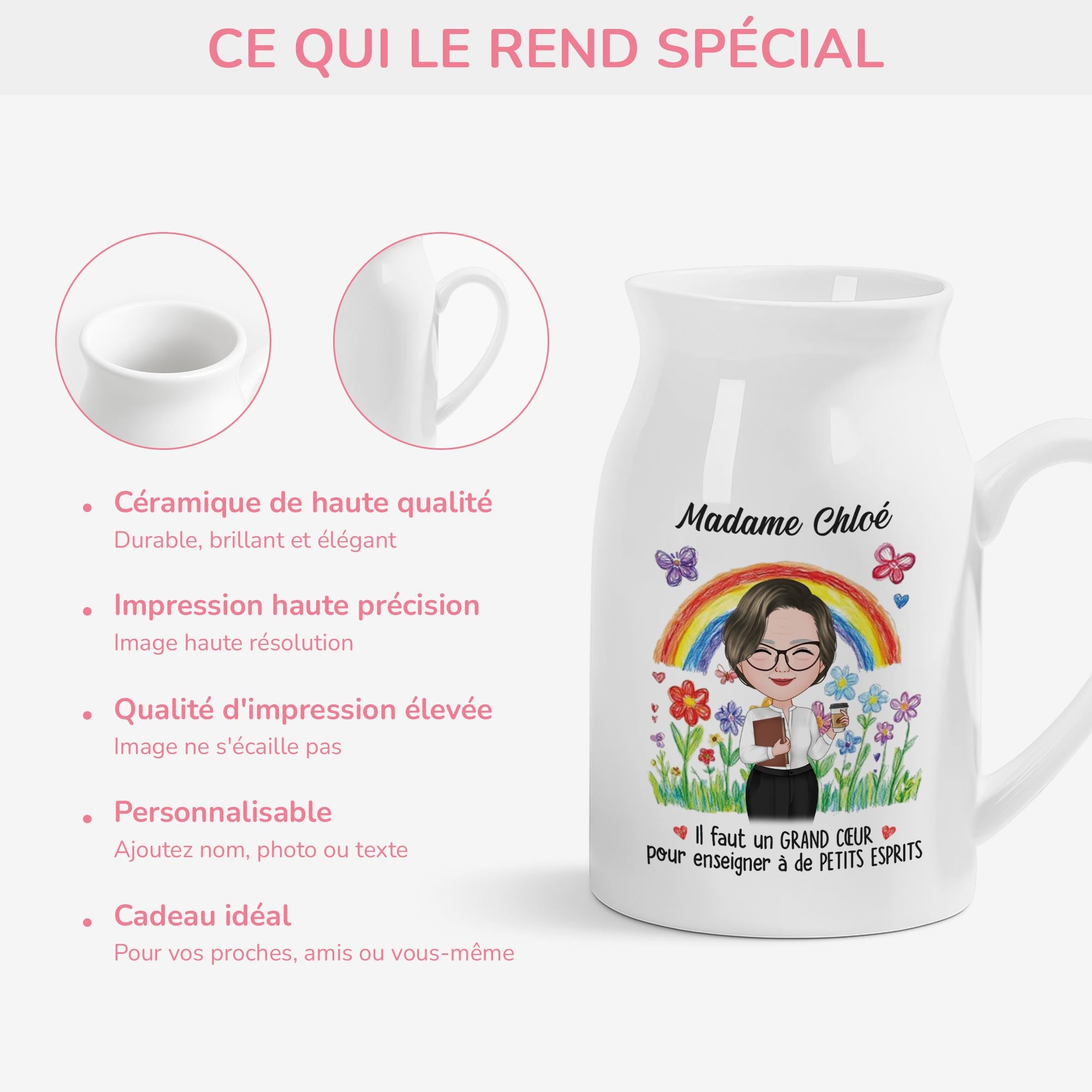 5080OFR4 vase personnalise maitresse version dessin crayon 5080o6haa
