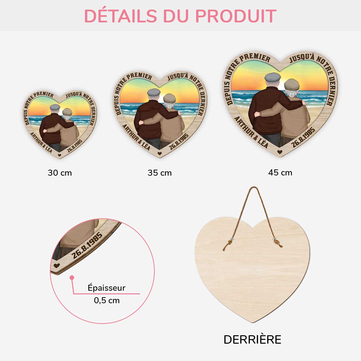5096QFR3 plaque en bois personnalisee couple a suspendre jusqu_a notre dernier souffle 5096q3lag