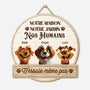 5097QFR1 plaque en bois personnalisee avec chien a suspendre nessaie meme pas 5097q8ttc