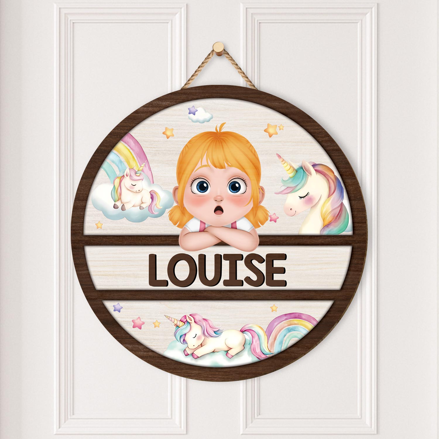 5098QFR2 plaque en bois personnalisee a suspendre enfant dinosaure 5098qklak