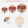5108QFR3 plaque en bois personnalisee a suspendre bienvenue les poulettes 5108qtkaa