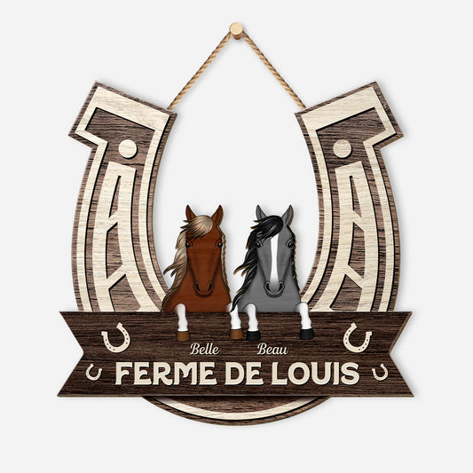 5113QFR1 plaque en bois personnalisee a suspendre notre ferme depuis 5113q6kti