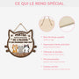 5116QFR4 plaque en bois personnalisee avec chat a suspendre partez sauf si 5116q6ynd