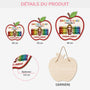5118QFR3 plaque en bois personnalisee maitresse a suspendre dans cette classe 5118q66ta