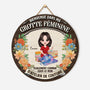 5120QFR1 plaque en bois personnalisee a suspendre mon atelier de couture 5120q
