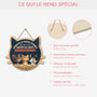5123QFR4 plaque en bois personnalisee avec chien a suspendre gardez la porte fermee 5123q3gmd