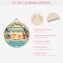5132QFR4 plaque en bois personnalisee a suspendre bienvenue dans notre piscine 5132qtqng