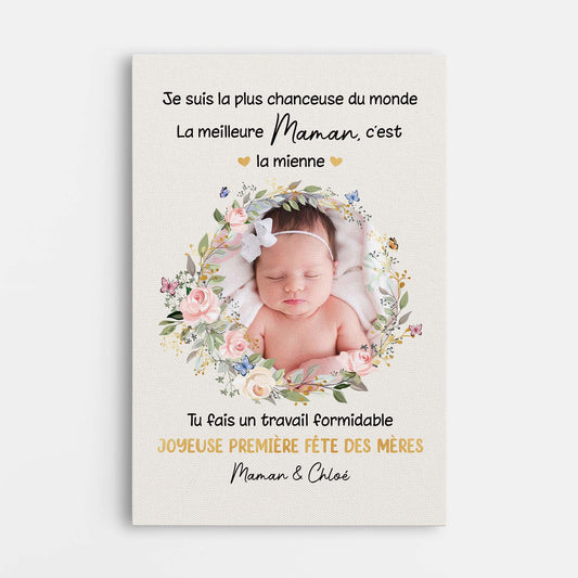 5139CFR1 toile personnalisee photo la meilleure maman du bebe 5139c8uaa_dabc372a 0a47 49bb 8e64 72648f2ba82c
