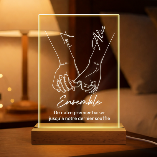 5150LFR1 veilleuse personnalisee couple de notre premier baiser 5150ltfng_f6c0a4e1 7da2 4b1f 94d8 e7aac38b4864