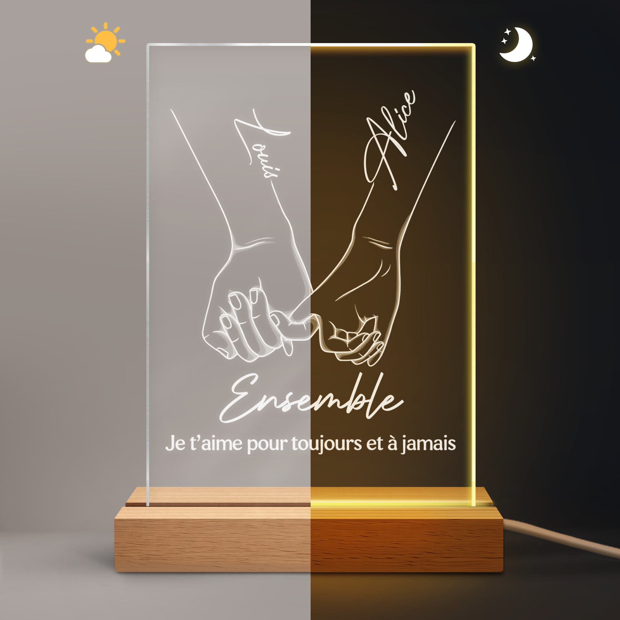 5150LFR5 veilleuse personnalisee couple de notre premier baiser 5150ltfng_c7460158 6dac 41f7 99f8 cab17a293fbc