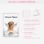 5155RFR4 plaque en acrylique personnalisee avec photo chien aimee pour toujours 5155r