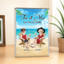 5162RFR2 plaque en acrylique personnalisee couple toi et moi version van gogh 5162r8vng