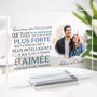 5163RFR2 plaque en acrylique personnalisee femme plus que tu penses 5163r36za