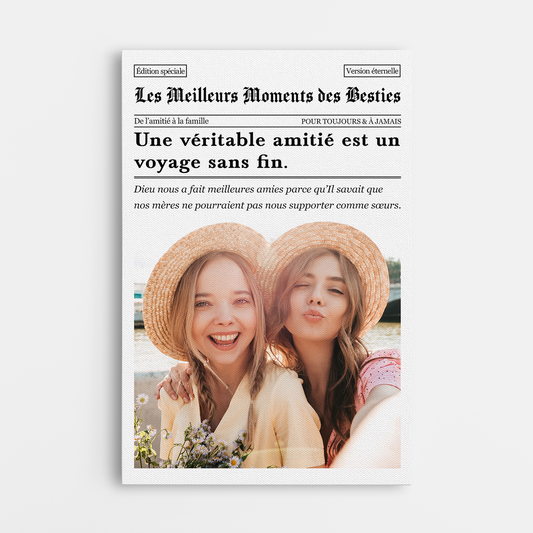 5164CFR1 toile personnalisee le journal des meilleures amies 5164ckh0f_ed5bf121 2f98 4c9d 9529 4419c9133175
