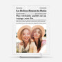 5164RFR1 plaque en acrylique personnalisee le journal des meilleures amies 5164rkinf