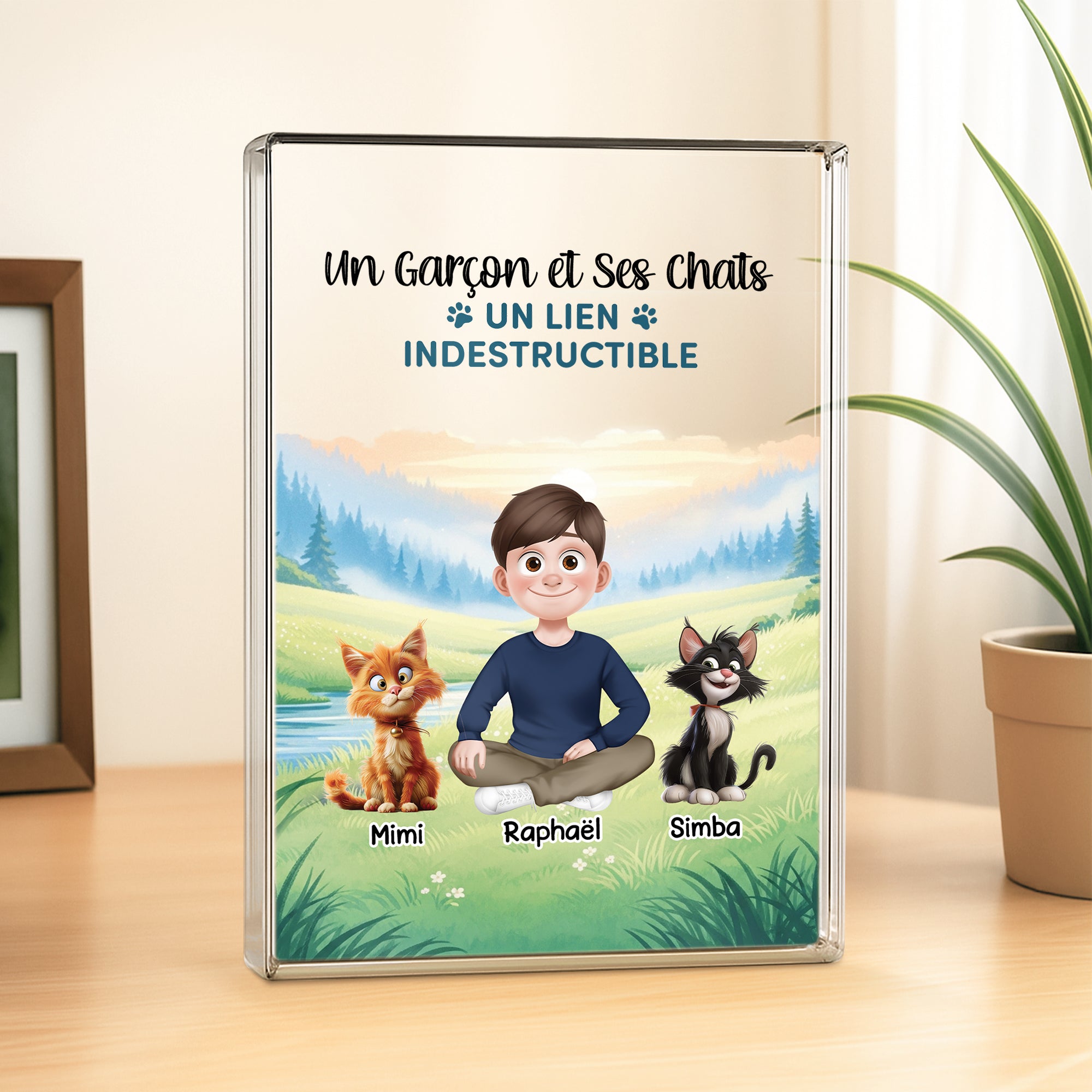 5171RFR2 plaque en acrylique personnalisee famille avec mots croises 5171r8qzd