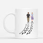 5175MFR1 mug personnalise tu ne marches jamais seul 5175m6yma