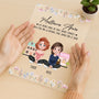 5181RFR3 plaque en acrylique personnalisee femme pour meilleures amies 5181r66aa