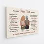 5182CFR2 toile personnalisee maman a ma belle fille 5182c6v5a