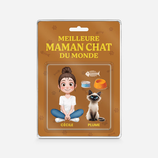 5183RFR1 plaque en acrylique personnalisee meilleur papa chat 5183r6yad